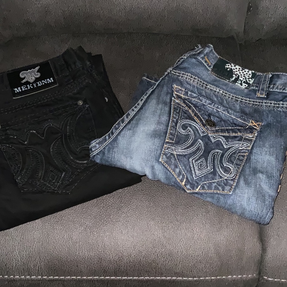 2 pair of Men’s MEK jeans size 38